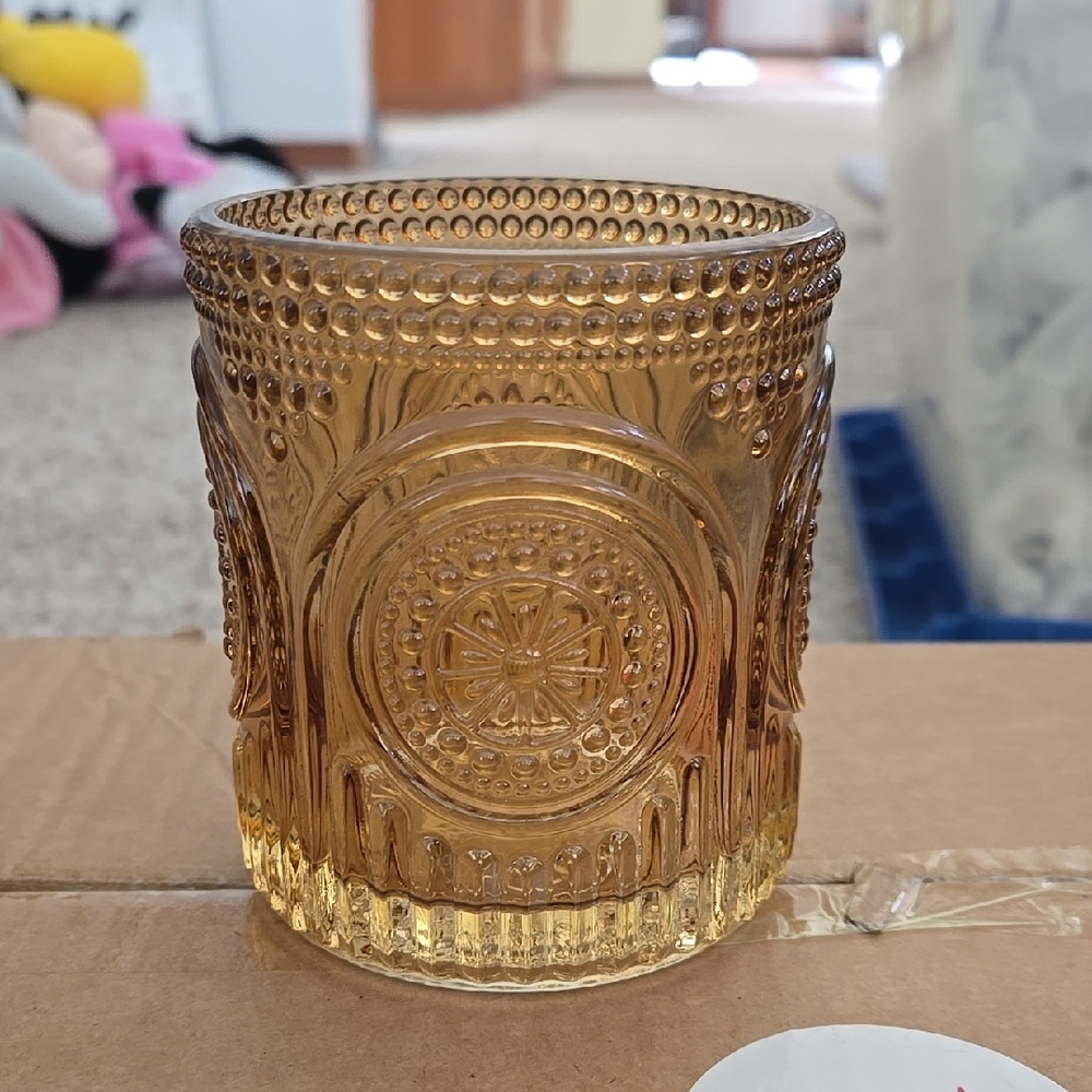 Kate Aspen 10 Oz. Amber Glassware, Set Of 6